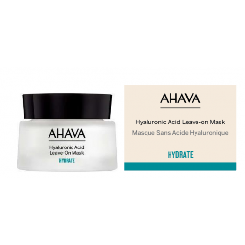 AHAVA Hyaluronic Acid Маска для лица с гиалуроновой кислотой не требующая смывания 50 мл