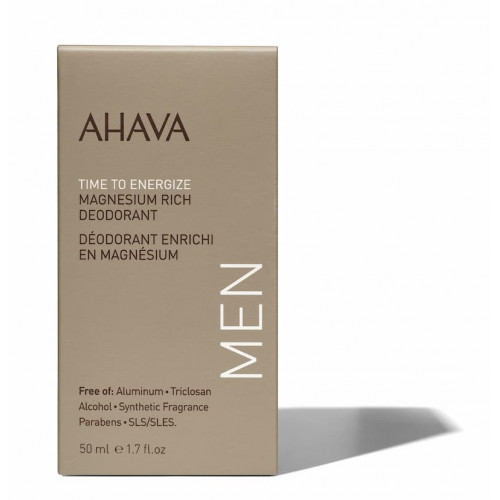 AHAVA Time To Energize дезодорант богатый магнием шариковый